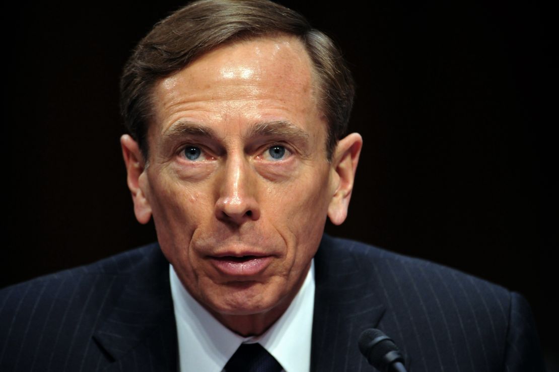 David Petraeus resign