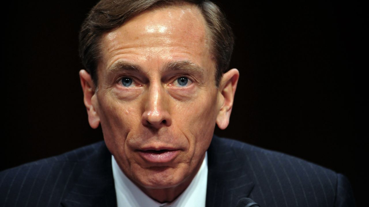 David Petraeus resign