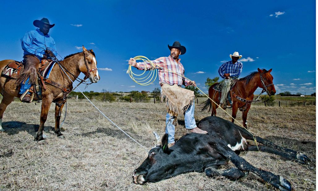"This is Texas, so most of these people have grown up working with horses. Most of their fathers and grandfathers were cowboys. It goes back centuries, so it's not hobby for them, it's their life," says Ferguson.