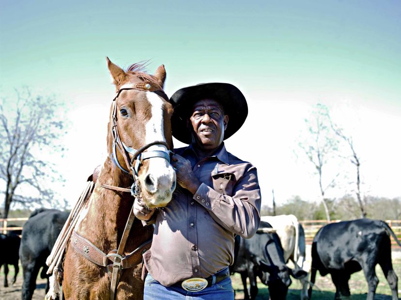 "They look after the cattle, the farms -- it's their work. Some of them are rodeo cowboys -- they are part-time cowboys -- but for others, it's the real job," says Ferguson.  