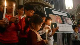 Pakistani Christians attend a prayer service for the recovery of teen activist Malala Yousufzai in Lahore on Sunday, November 11, 2012. Pakistan celebrated Malala Day on Saturday as part of a global day of support for the teenager shot by the Taliban.