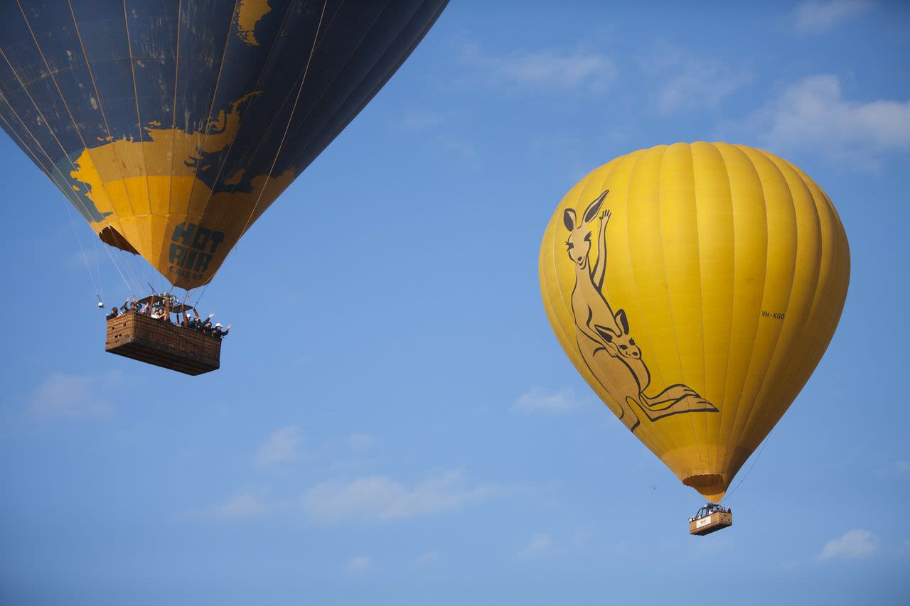 Viewers who want to get a closer look can take to the skies in a hot-air balloon ride over the Atherton Tablelands, located west of Cairns. Up to a dozen balloons will take off at sunrise and stay up during the eclipse.