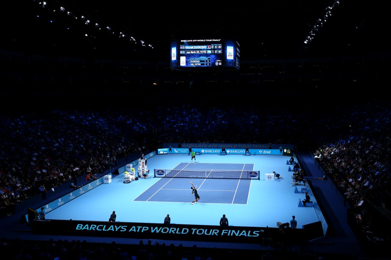 The setting and staging of the ATP World Tour Finals in London has won widespread praise from players and spectators.