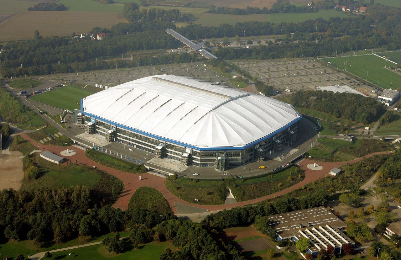 Schalke's Veltins-Arena was built in the run-up to the 2006 World Cup and can hold over 65,000 fans. 