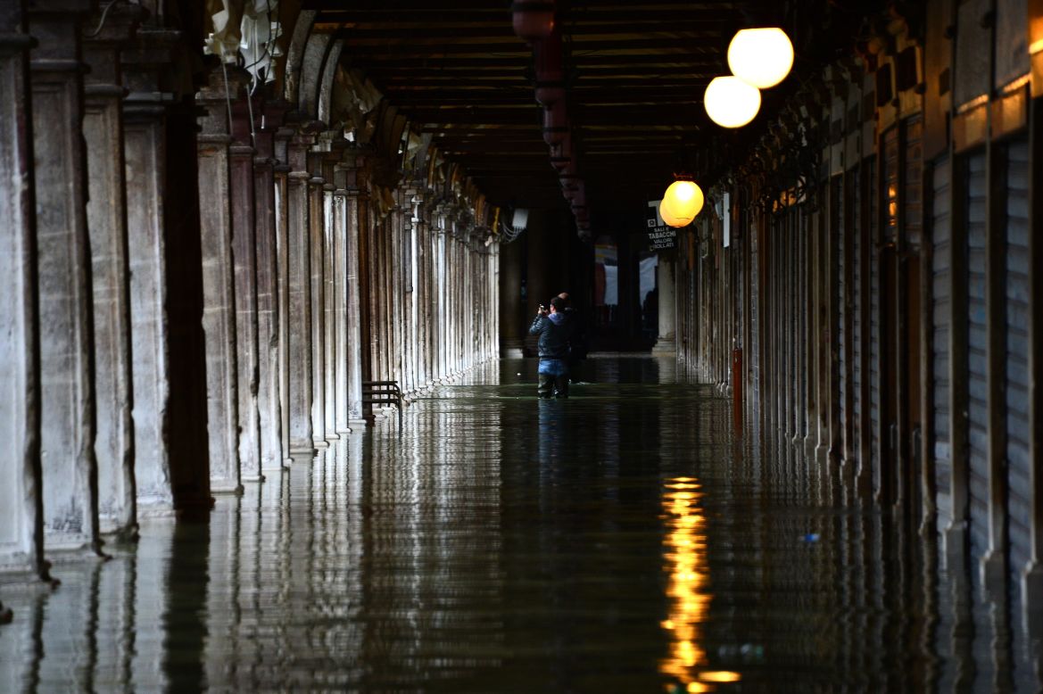 Authorities issued warnings to prepare residents and visitors after several people died in flooding in Italy last year.