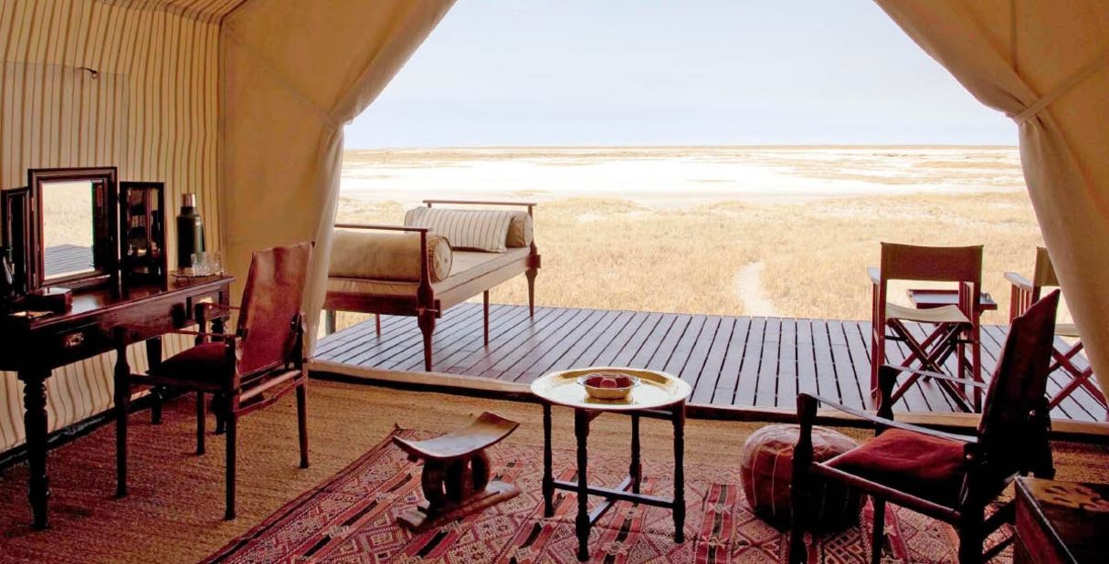 San Camp in Botswana is one of the list's favorite trips of a lifetime properties.