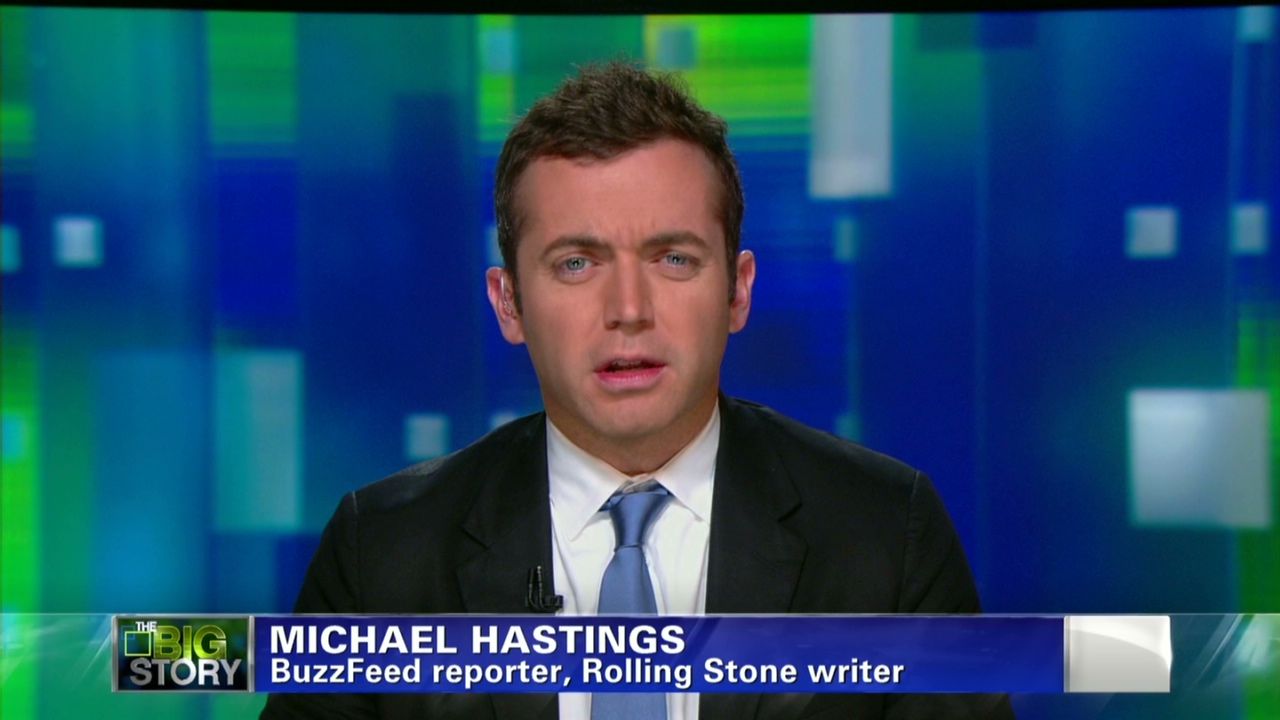 Michael Hastings on Petraeus Sex Scandal