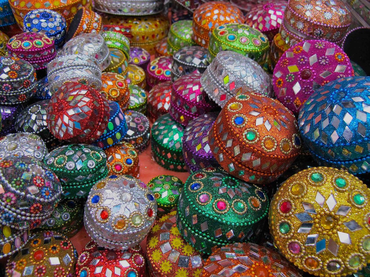 <a href="http://ireport.cnn.com/people/MonikaKH">Monika Khaled</a> captured this image of colorful jewellery boxes in Singapore's Little India district as preparations were being made for this year's Diwali festivities. For the duration of the celebration, local markets sell all manner of traditional Indian decorations "such as clay candles, welcome banners and sweet cookies," she says.