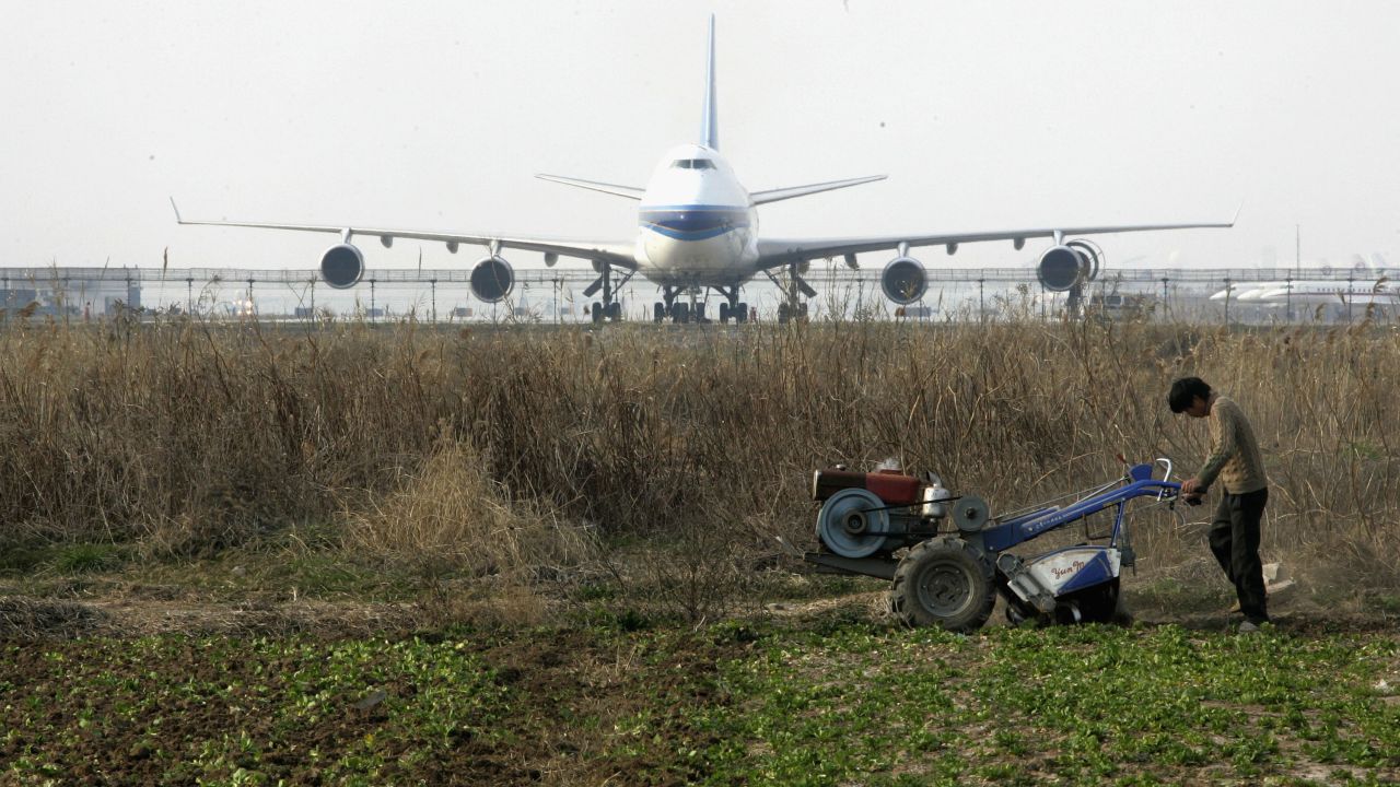 Petitioners claim they were evicted from their land for expansion of the Pudong International Airport.