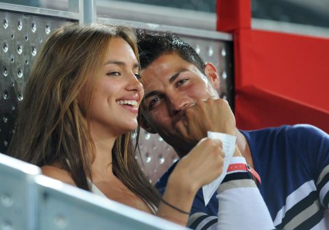 "We are just partners," Ronaldo told CNN when asked about his relationship with Shayk. "We have a good relationship, we are almost three years together, I love to be with her, I love her. It's great."