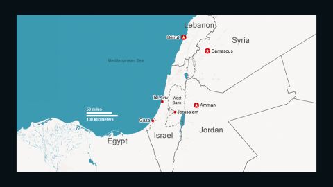 Map: Israel
