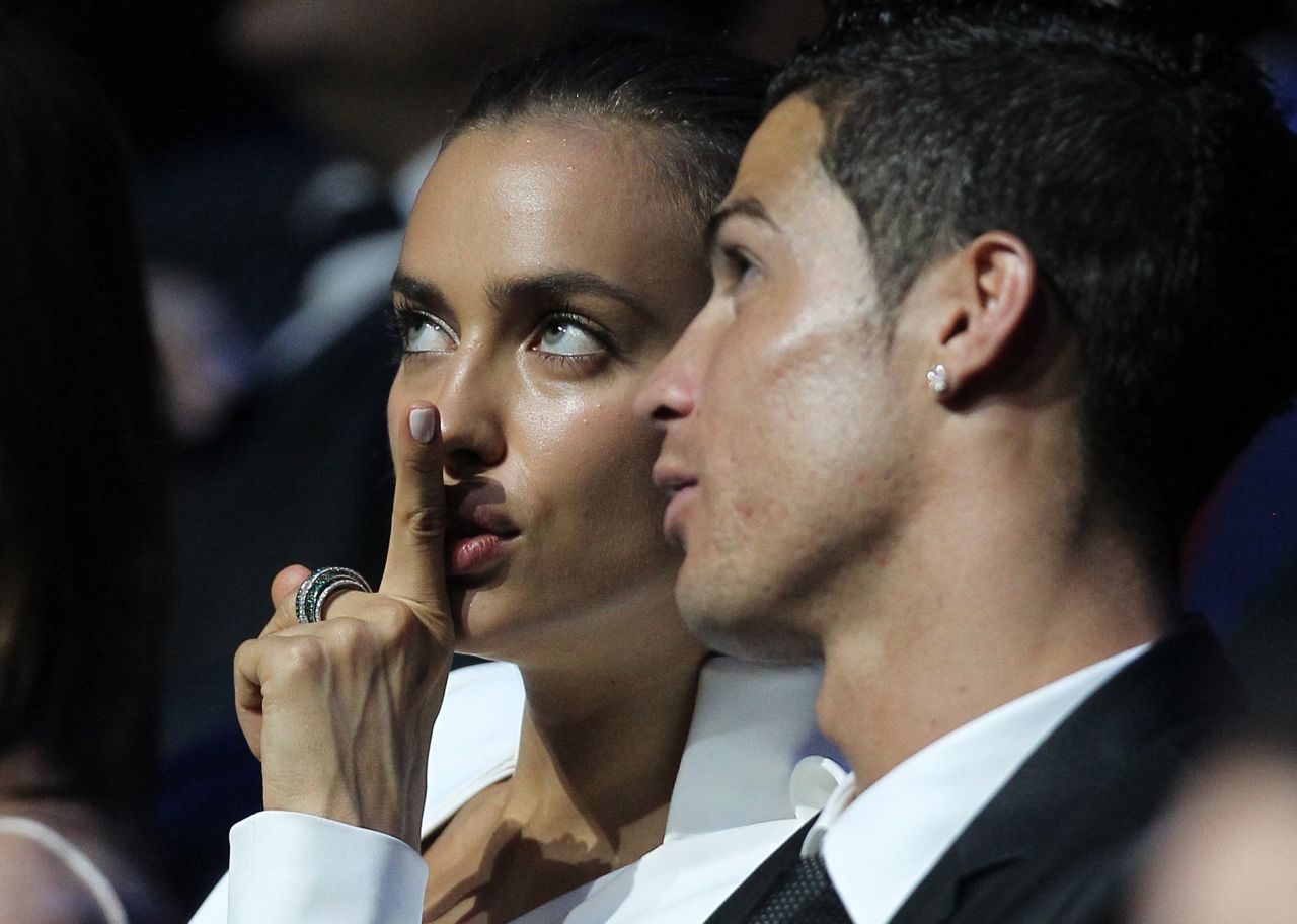 Cristiano Ronaldo and his model girlfriend Irina Shayk enjoy some peace and quiet together but the camera lens is never far away from the pair.