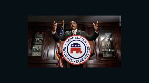 Michael Steele as RNC Chairman in 2012