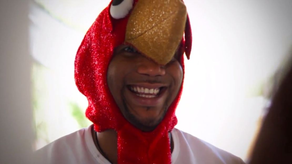 Patrice Wilson, seen here in a turkey costume, also produced Rebecca Black's annoyingly catchy "Friday" video.