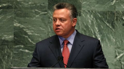 Jordan's King Abdullah addresses the U.N. General Assembly in September.