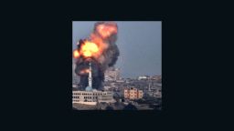 Gaza weekend explosion
