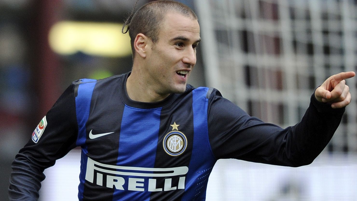 Rodrigo Palacio opened the scoring for Inter but they could only manage a 2-2 draw with Cagliari at the San Siro