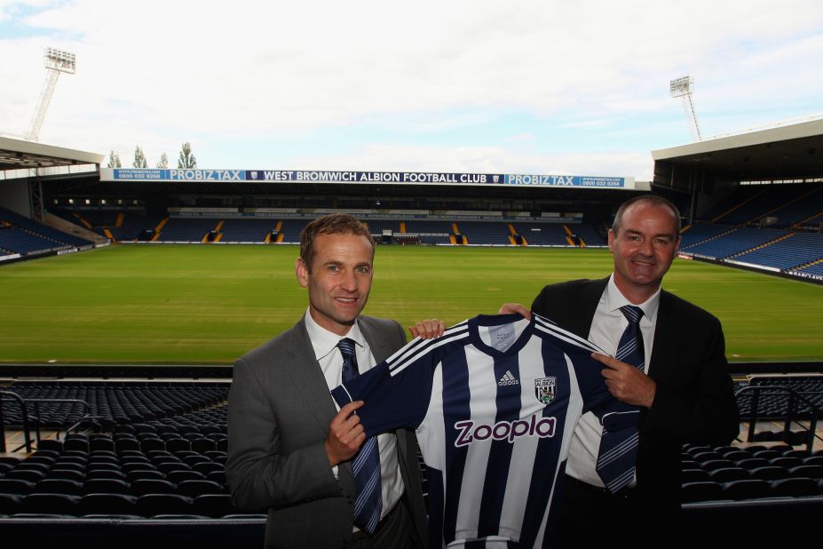 West Brom's former sporting and technical director Dan Ashworth was a key figure behind the club's success, before he started working for the Englsh Football Association in March. Ashworth, who was closely involved in bringing Yacob to the West Brom, is pictured here with Albion manager Steve Clarke.