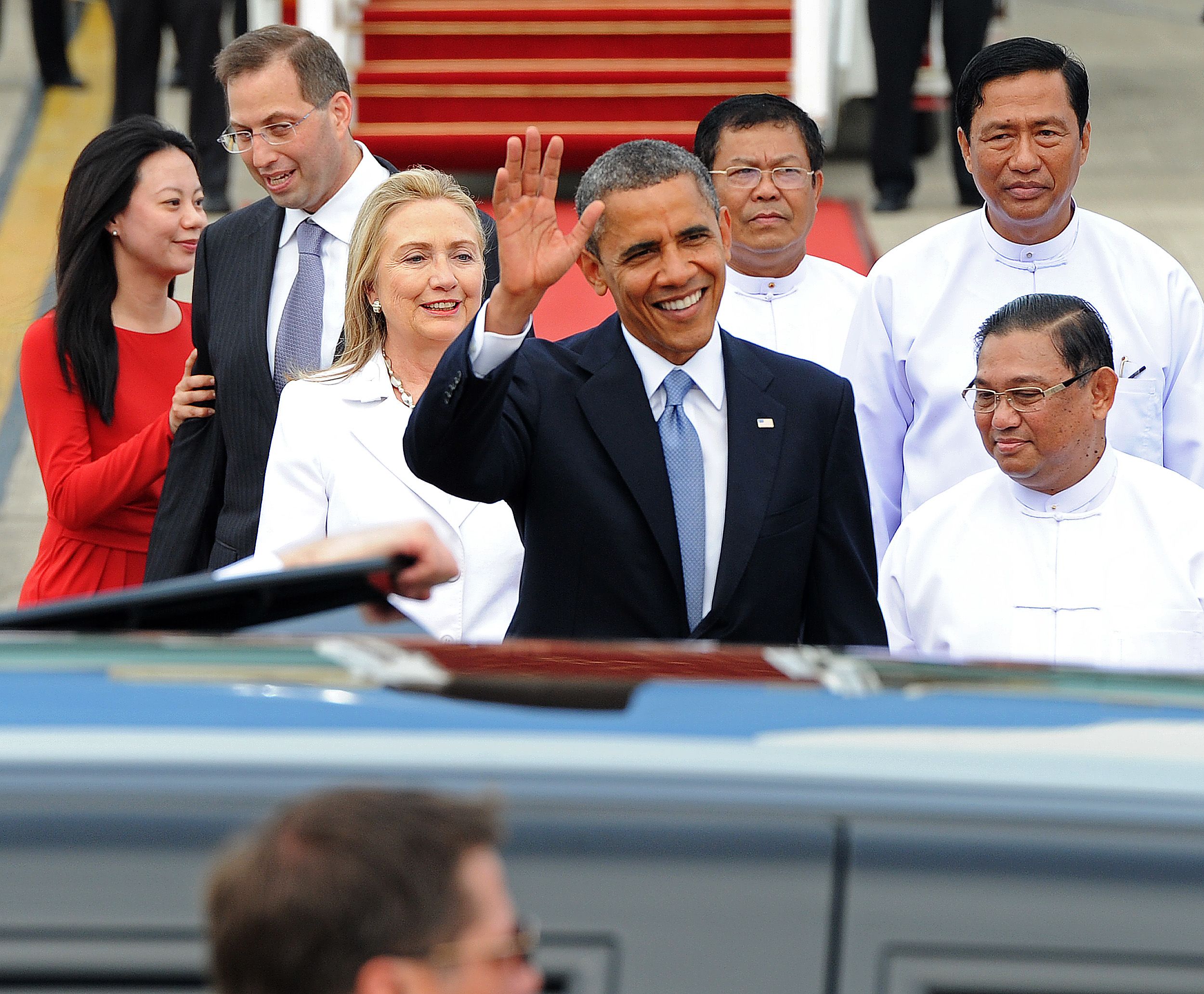 Aung San Suu Kyi With President Obama