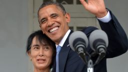 President Obama and Aung San Suu Kyi 
