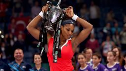 Serena Williams ended a dominant second half of 2012 by winning the season-ending WTA Championships in Istanbul. It marked the end of a dramatic change in fortunes for the 31-year-old.
