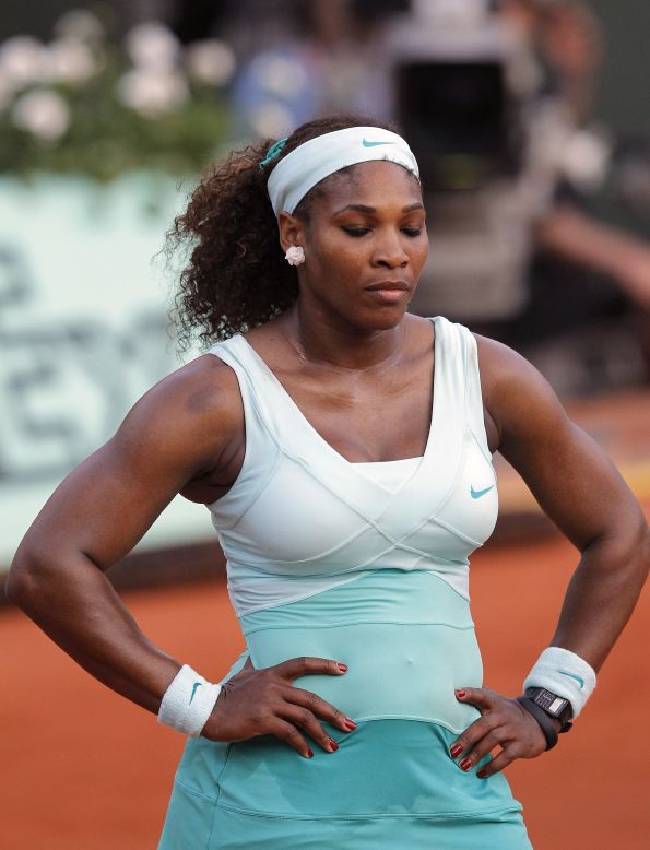 After a disappointing start to 2012, the nadir of Serena's season came with a first round French Open exit at the hands of world No. 111 Virginie Razzano. She told CNN she didn't leave her house for two days after her surprise defeat.