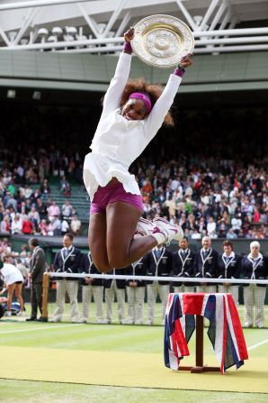 But Serena stormed back to form at Wimbledon where she secured her fifth singles title at the All England Club and 15th grand slam crown. She overcame a mini meltdown after losing the second set in the final when she thought to herself: "I'm never going to win another grand slam."