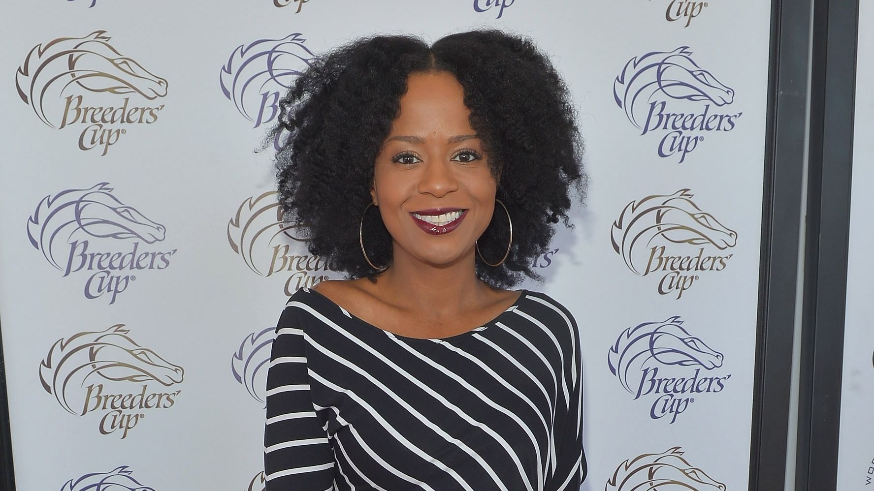 Tempestt Bledsoe at the Breeders' Cup on November 3, 2012 in Arcadia, California. 