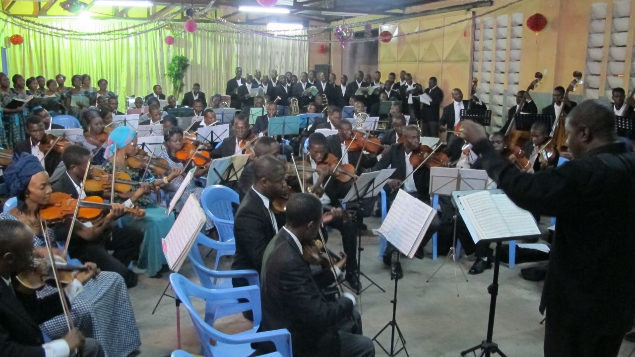 The Kinshasa-based orchestra holds regular concerts in a bid to inspire a new generation of musicians and help locals to discover the world of classical music.
