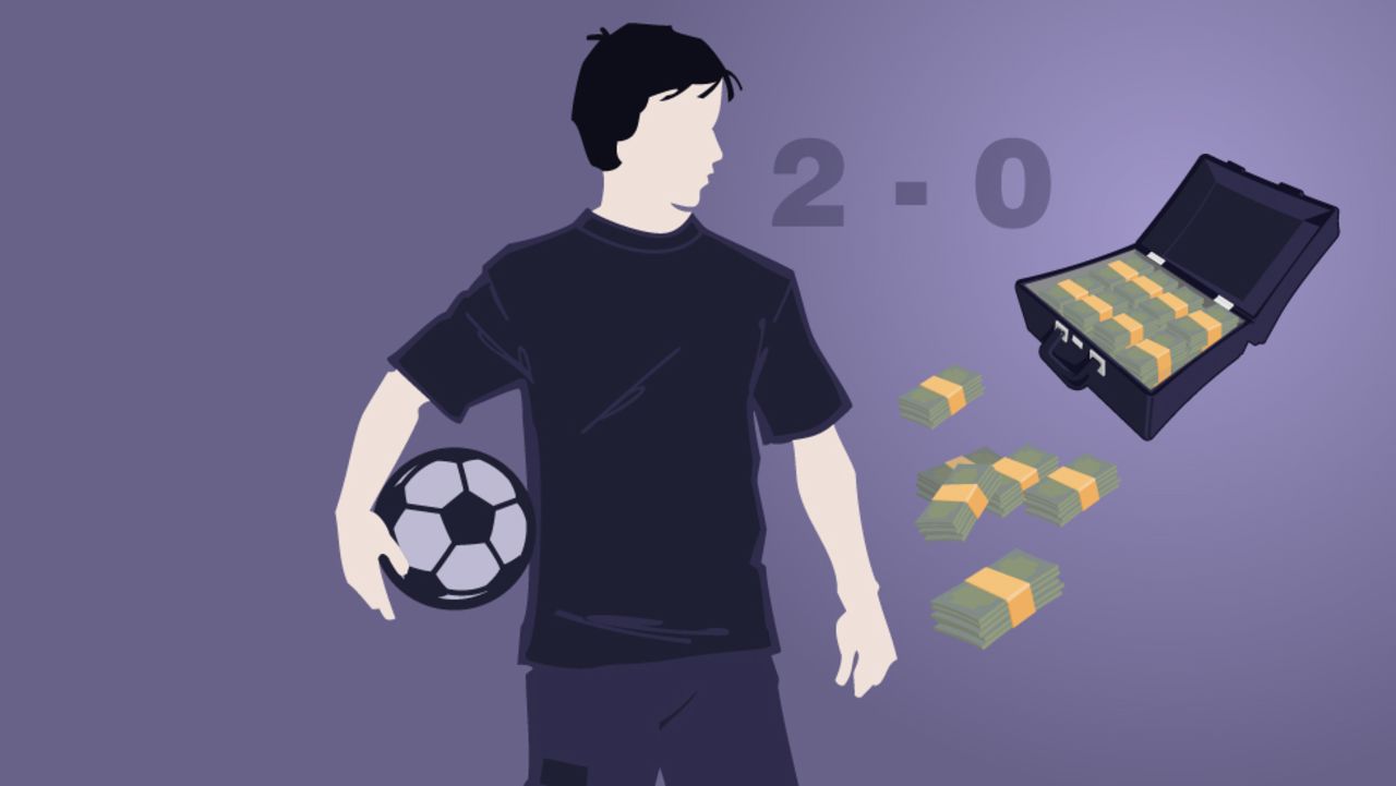 The Secret Footballer says in the early days of in-play betting players used to make money by manipulating elements of the match such as who would win the first throw in.