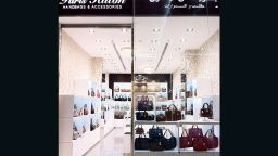 Hilton tweeted: "Loving my beautiful new store that just opened at Mecca Mall in Saudi Arabia!" with this picture of the store. 