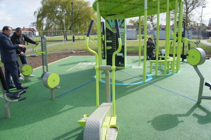 Georgie Delaney, creative director at the company says: "We truly believe that in the western world we consume too much energy both in terms of food and electricity and what we're trying to do with the green energy gyms is give councils and communities a tool, with a facility like this, so people can actually offset their consumption of both food and electricity."