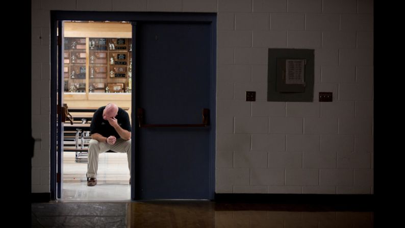 McCarthy prefers to be left alone as he prepares for each presentation. He gets emotional and recalls the exact details of his daughter's death, Nowak said.