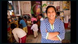 Pushpa Basnet, the 2012 CNN Hero of the Year, was shocked to learn that many children in Nepal had no choice but to live with their incarcerated parents behind bars. So she started a day care program for many of these children and opened a home in Kathmandu where dozens of them can live a more normal life.
