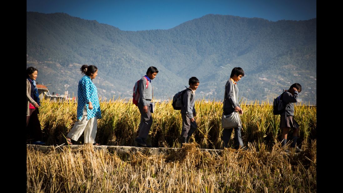 "It's not fair for (these) children to live in the prison, because they haven't done anything wrong," Basnet said. "My mission is to make sure no child grows up behind prison walls."