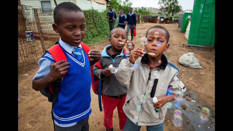 Madondo grew up in a family of nine, and financial pressure forced all his older siblings to drop out of high school. "We didn't want to see other young people going through what we'd gone through: no uniforms ... feeling hungry in class," Madondo said.