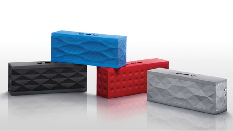 Dad never did get that newfangled music you're into. But there's nothing stopping him from listening to the classics on a newfangled set of speakers like the <a href="https://jawbone.com/speakers/jambox/overview" target="_blank" target="_blank">Jawbone Jambox</a>. Smartphone and tablet speakers don't tend to be very good. But with these, you get a cool design in fun colors and great sound quality. <strong>Price: $199.</strong>