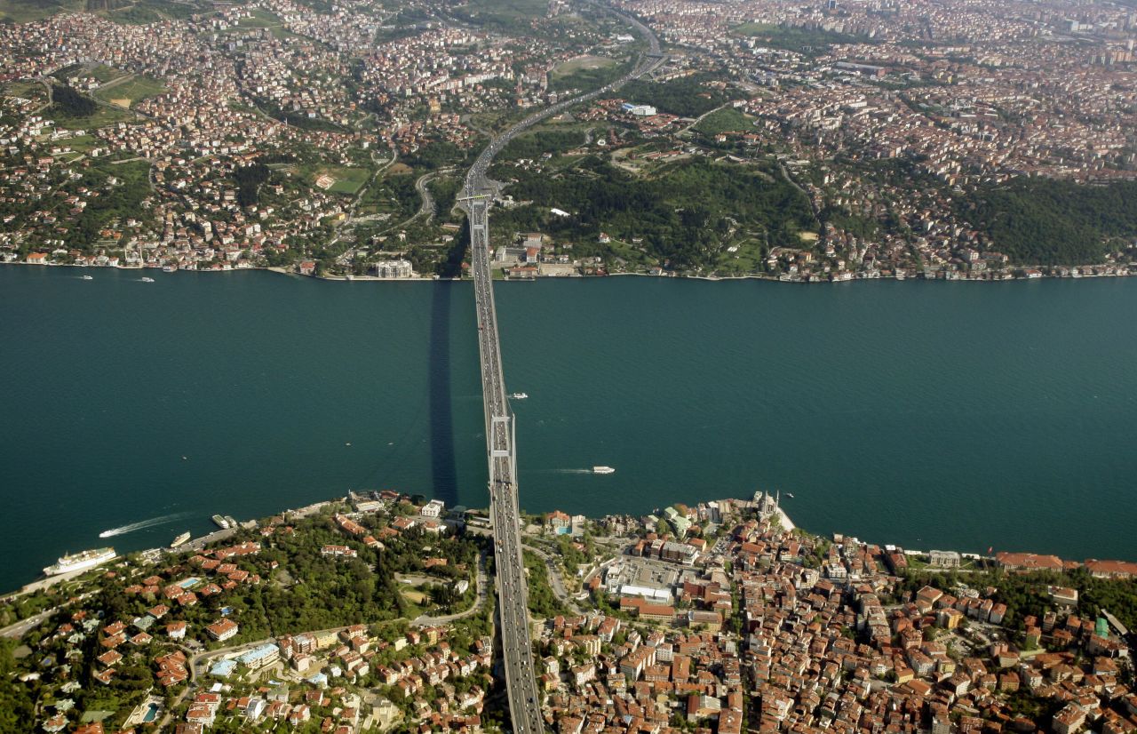 A 0.9-mile section of the tunnel will delve deep beneath the waters of the Bosphorus, which separate continental Asia and Europe, carrying an estimated 150,000 passengers every hour.