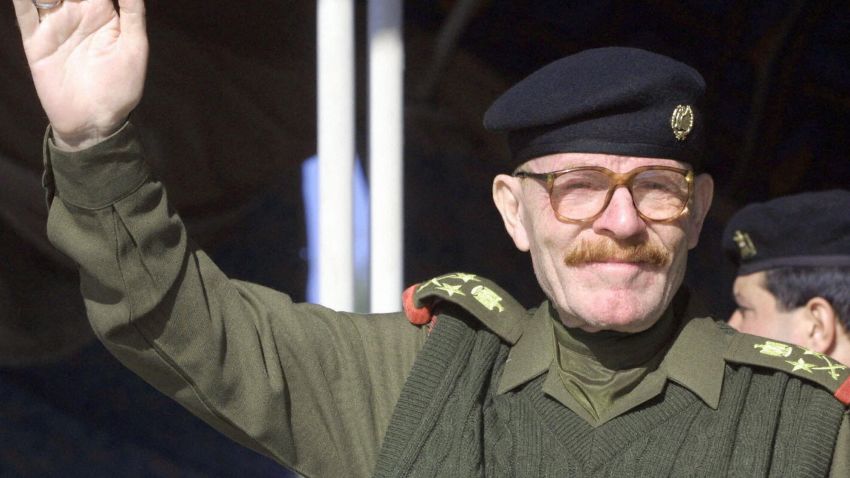 Like many members of Saddam Hussein's inner circle and the Iraqi army, Izzat Ibrahim al-Douri, the former Deputy Chairman of the Iraqi Revolutionary Command Council, sported an impressive mustache. He raised eyebrows in 2003 when, at a diplomatic summit in the lead up to the Second Gulf War, he yelled at a Kuwaiti representative: "Curse be upon your moustache, you traitor."