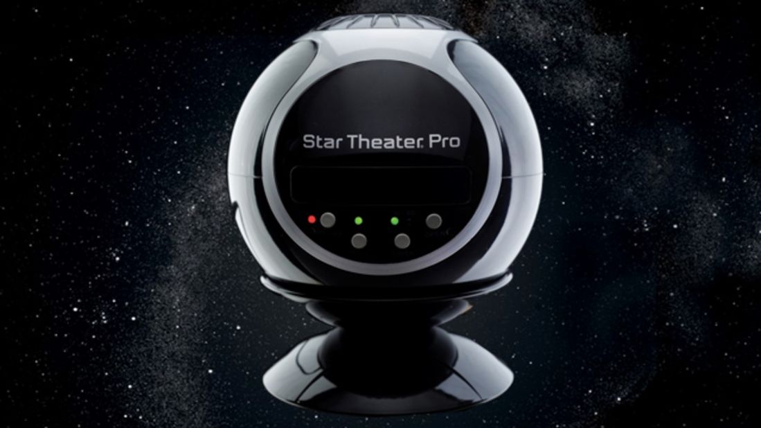 It's hard to see stars in the sky when you live in populated areas. This gadget brings 10,000 stars into your kid's room. The $100 <a href="http://www.nextwarehouse.com/item/?896439_g10e" target="_blank" target="_blank">Star Theater Pro</a> from Uncle Milton is like a mini-planetarium. It comes with two disks full of images of the night sky -- one is all stars, and the other has the sun, moon and Earth (more skies are <a href="http://unclemiltonstore.com/?itemId=E12536" target="_blank" target="_blank">available here</a>). You can set it to rotate slowly, just like the real night sky does. 