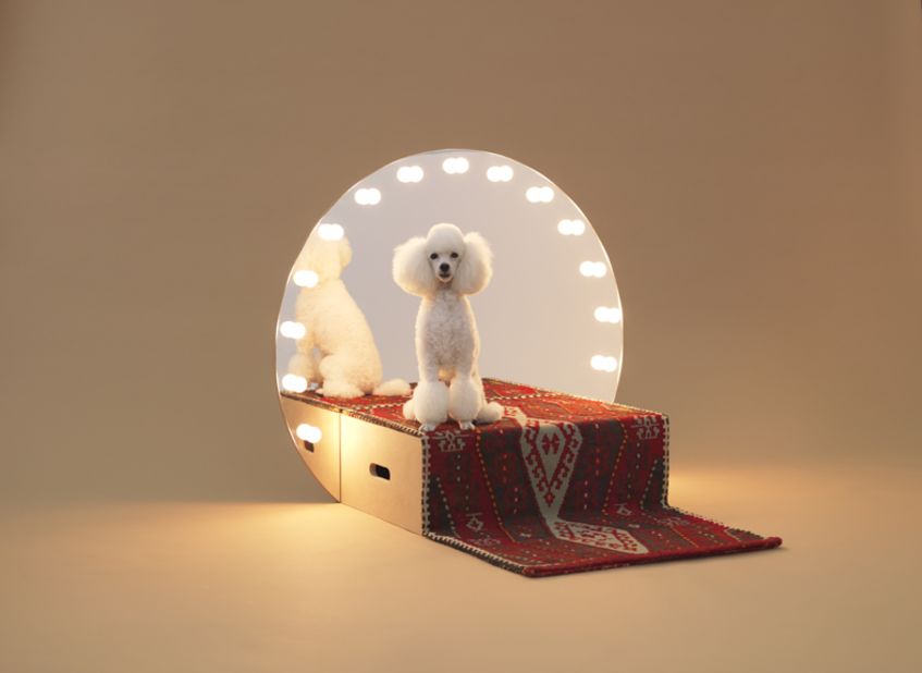 The Architecture for Dogs website, launching on 15 November, will supply free blueprints for 13 different DIY doghouses, each earmarked for a particular breed. '"Paramount" was designed by Konstantin Grcic for a Toy Poodle.