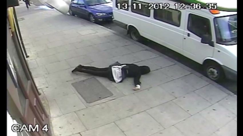 London Metropolitan Police released CCTV video of a November 13th "unprovoked attack" of a teen who was knocked unconcious by her assailent. The woman was released from hospital after treatment for minor injuries and the man is still at large.