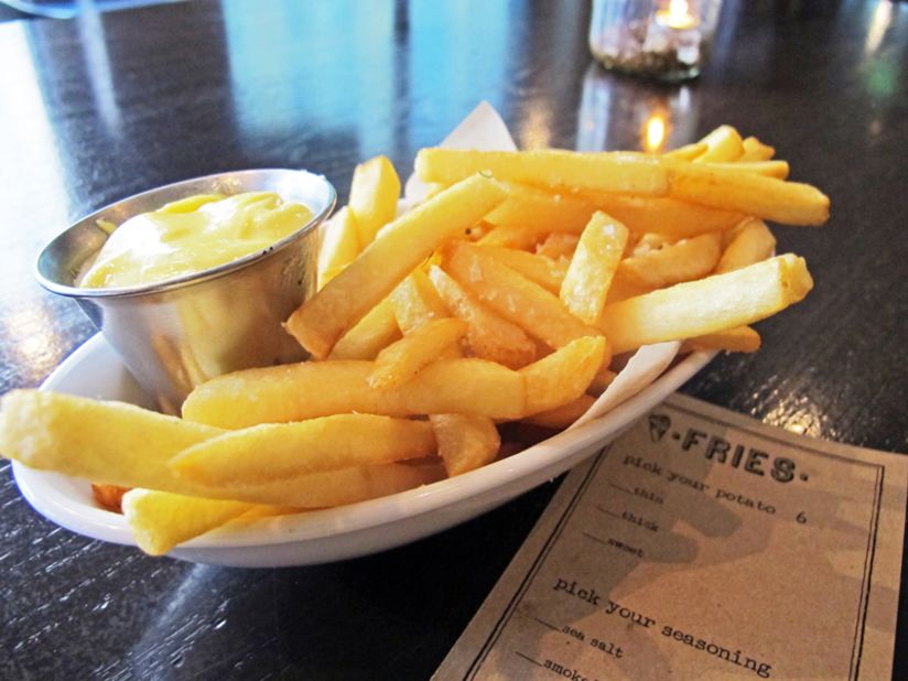 Since its 2011 debut, Jasper's has won a following for its bar offerings, including a menu devoted exclusively to fries. 