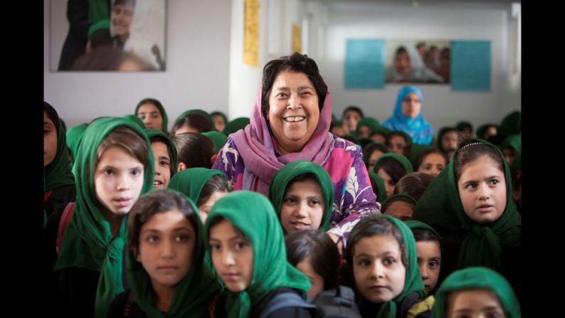Razia Jan is fighting to educate girls in rural Afghanistan, where terrorists will stop at nothing to keep them from learning. She and her team at the Zabuli Education Center are <a href="index.php?page=&url=http%3A%2F%2Fwww.cnn.com%2F2012%2F08%2F02%2Fworld%2Fmeast%2Fcnnheroes-jan-afghan-school%2Findex.html">providing a free education</a> to about 350 girls, many of whom wouldn't normally have access to school. 