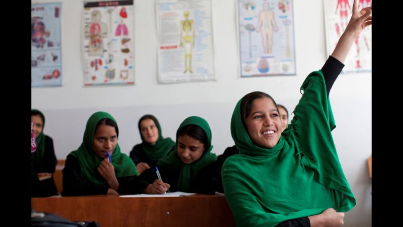 "I hope that one day these girls ... will come back and teach, because I'm not going to be there all my life," Jan said. "I want to make this school something that will last 100 years from now."