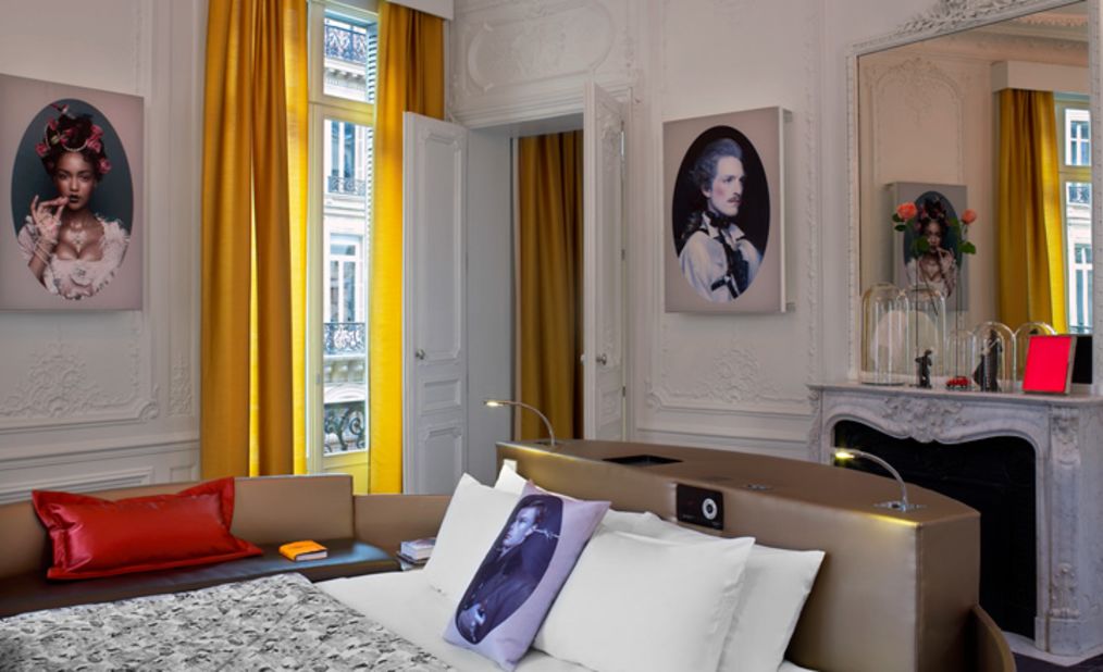 Housed in an elegant 1870s Haussmann building opposite the Opera Garnier, the W Paris has been designed by architecture and interior design specialists Rockwell Group Europe. 