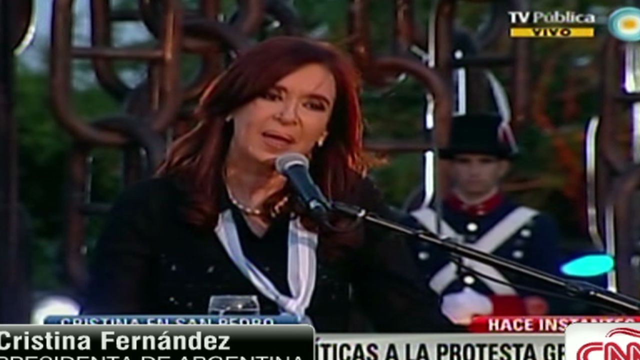 cnnee pm kirchner reax strike_00003028