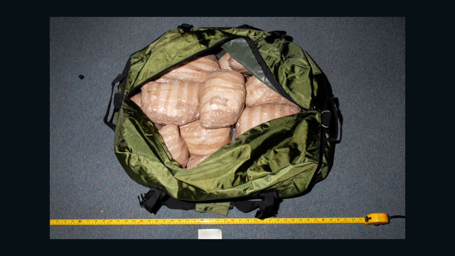 Australian police seize $246 million worth of drugs smuggled inside steamroller.
