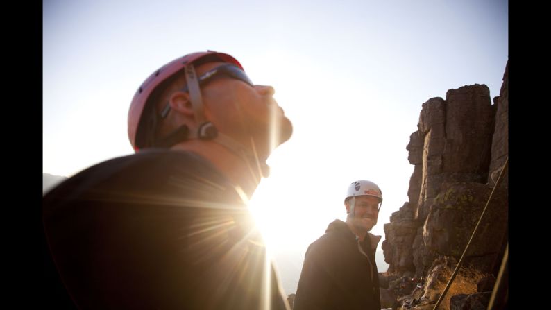 "Scott is a person with strong will, determination, motivation and genuine generosity for others," photographer Schwarz said. "Experiencing the joy he gets from helping people, it is clear that he has found his purpose in life."