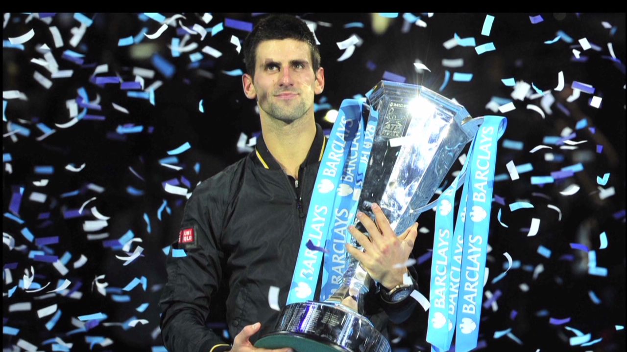 Djokovic's victory over Roger Federer in the final of the 2012 ATP World Tour Finals gave him the year-end No. 1 ranking for the second season in a row.